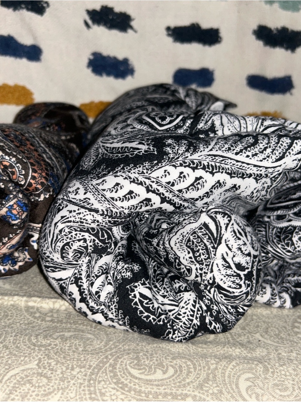 Paisley Fabric HUGE LOT 3 Different Patterns NEW